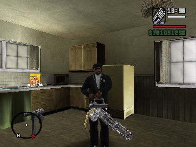 Chrome Minigun